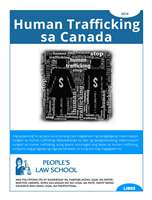 Human Trafficking in Canada (Tagalog)