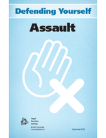 Defending Yourself: Assault booklet (English)