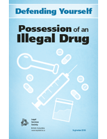 Defending Yourself: Possession of an Illegal Drug booklet (EN)