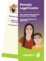 Parents Legal Centre brochure (English)