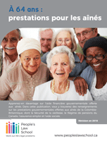 When I'm 64: Benefits for Older Adults (French)