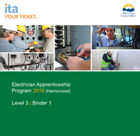 Electrician Apprenticeship Program Level 3 Harmonized (2019) – Print Edition - Two (2) Binder Set