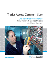 Trades Access Common Core: Line E-1: Describe the Basic Priciples of Electricity